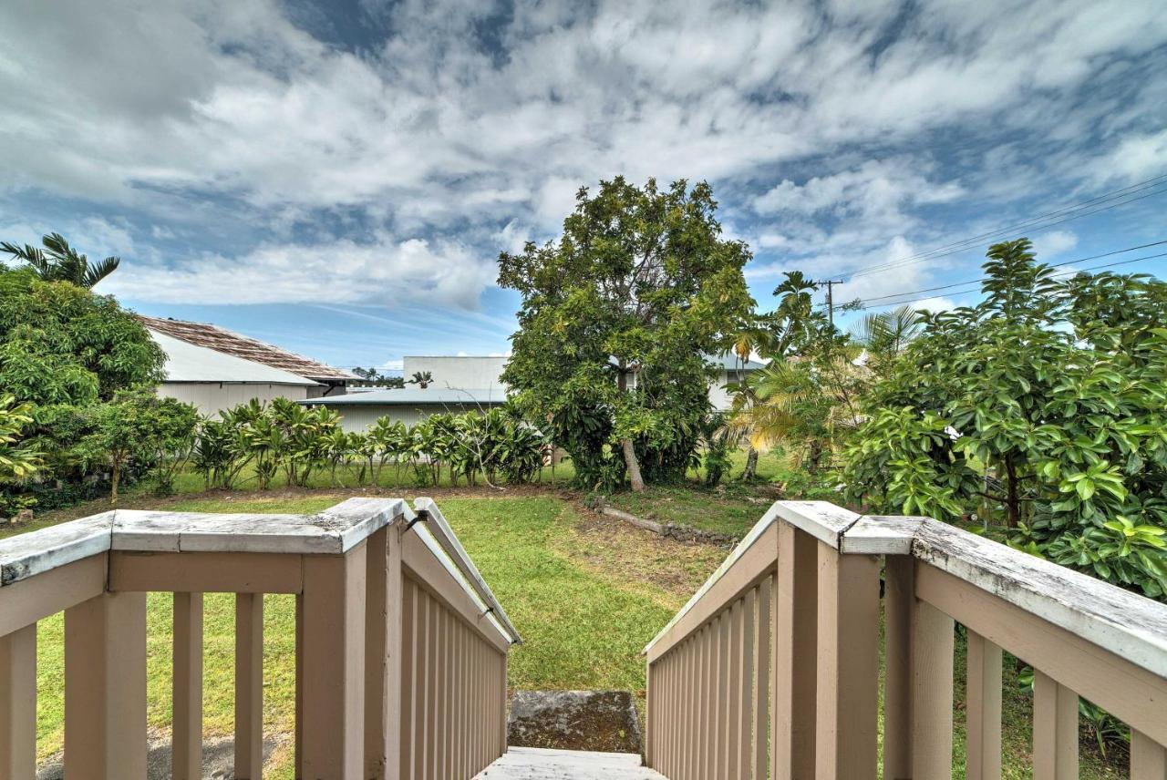 Hawaiian Hideaway With Yard Less Than 2 Miles To Hilo Bay! Extérieur photo